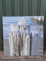 Strand  schilderij, Huis en Inrichting, Ophalen, Zo goed als nieuw, Schilderij, 75 cm of meer