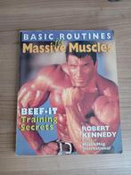 Basic Routines for Massive Muscles - Robert Kennedy, Ophalen of Verzenden, Gelezen, Robert Kennedy, Fitness