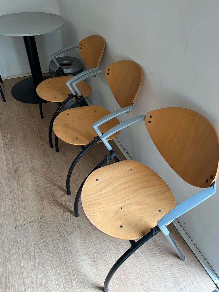 Stapelbare Alpine stoelen. Eetkamer, vergader, wachtkamerst., Huis en Inrichting, Stoelen, Gebruikt, Vijf, Zes of meer stoelen