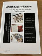 NIEUW! BINNENHUISARCHITECTUUR BOEK (leren zelf ontwerpen), Ophalen, Zo goed als nieuw
