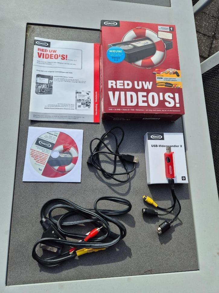 Magix video omzetter (Red mijn video's), Audio, Tv en Foto, Videocamera's Analoog, Overige typen, Overige soorten, Ophalen of Verzenden