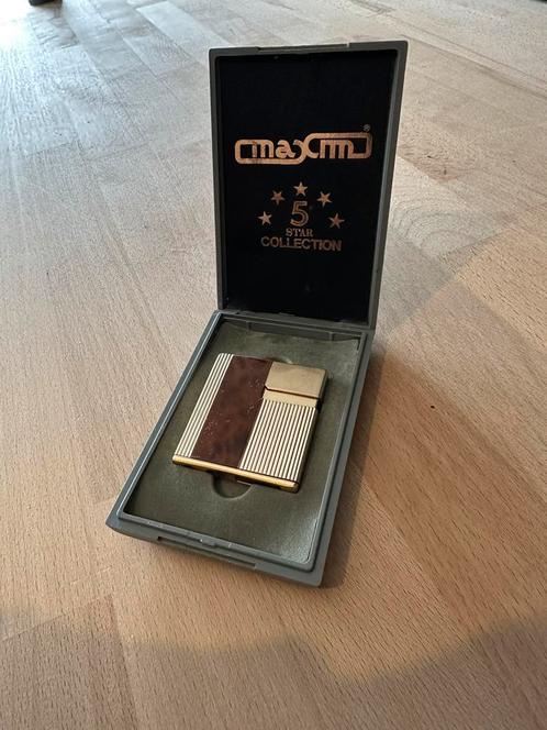 Vintage Maxim 5 Star Collection luxe aansteker, Verzamelen, Rookartikelen, Aanstekers en Luciferdoosjes, Gebruikt, Aansteker, Ophalen of Verzenden