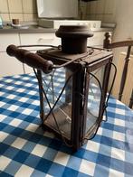 Antieke lantaarn, Ophalen of Verzenden, Zo goed als nieuw, Hout