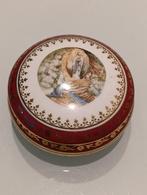 Limoges porselein bakje met deksel, Lourdes tafereel, Antiek en Kunst, Antiek | Porselein, Ophalen of Verzenden