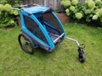 Thule fietskar coaster, Fietsen en Brommers, Fietsaccessoires | Aanhangers en Karren, Ophalen, Gebruikt, Kinderkar