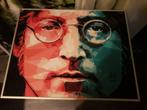 mooie schilderijen john lennon en paul mc cartny, Antiek en Kunst, Ophalen of Verzenden