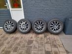 RENAULT CAPTUR LICHTMETALEN WINTERWIELEN SET, Auto-onderdelen, Banden en Velgen, Ophalen, Gebruikt, 16 inch, Banden en Velgen