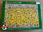 Heye puzzel voetbal, 1000 stukjes, Ophalen, 500 t/m 1500 stukjes, Zo goed als nieuw, Legpuzzel