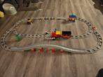 Duplo Trein Set: Stoomtrein, Wissels & Brug, Ophalen of Verzenden, Zo goed als nieuw, Jongen of Meisje