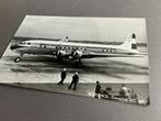 KLM Douglas DC-6B Schiphol Zwart-Wit Kaart, Verzamelen, Verzenden