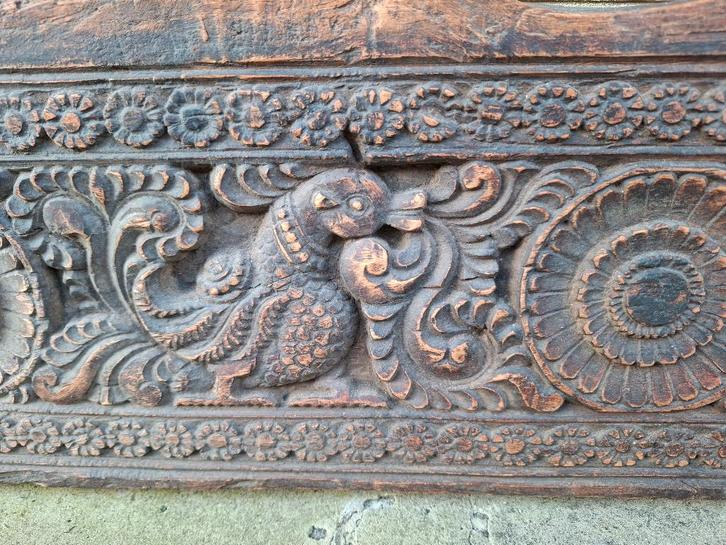 Gestoken Vries (meubel onderdeel) , India 19de eeuw, Antiek en Kunst, Kunst | Niet-Westerse kunst, Ophalen of Verzenden