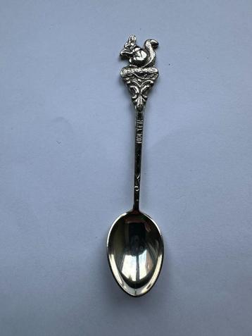 Mooi Holten Eekhoorn lepeltje. Theelepeltje. Lepel.  beschikbaar voor biedingen