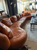 Natuzzi leren bank, Gebruikt, 100 tot 125 cm, 300 cm of meer, Leer