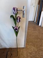 Real Touch Bloemen - Geel & Paars - 1 Meter, Huis en Inrichting, Ophalen, Nieuw