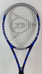 Dunlop Graphite TI tennisracket blauw, head 98 inch. S18, Sport en Fitness, Tennis, Ophalen of Verzenden, Gebruikt, Racket, Dunlop