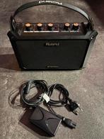 Roland mobile AC versterker incl adapter , werkt ook op bat., Ophalen of Verzenden, Zo goed als nieuw, Minder dan 50 watt