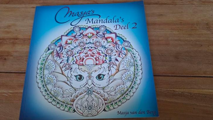 Masja van den Berg - Masja's Mandala's, Boeken, Overige Boeken, Zo goed als nieuw, Ophalen of Verzenden