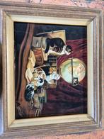 Schilderij van R vos, Antiek en Kunst, Kunst | Schilderijen | Klassiek, Ophalen