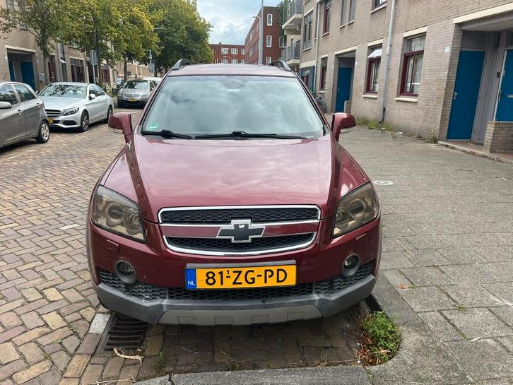 Chevrolet Captiva 3.2 4WD AUT 2008 Rood, Auto's, Chevrolet, Particulier, Captiva, 4x4, ABS, Achteruitrijcamera, Airbags, Airconditioning