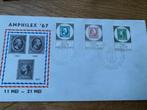 5stuks enveloppe van de Amphilex 67 met speciaal stempel, Postzegels en Munten, Postzegels | Eerstedagenveloppen, Nederland, Onbeschreven