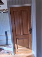 Eiken deur, Doe-het-zelf en Verbouw, Deuren en Horren, 80 tot 100 cm, Zo goed als nieuw, Hout, Ophalen