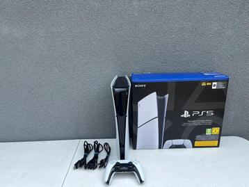 PlayStation 5 slim digital | 1tb | accesoires beschikbaar voor biedingen