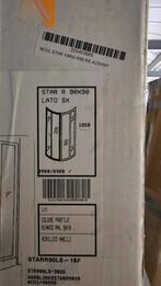 Kwartronde douchedeur 90x90 van Novelini nieuw in doos, Ophalen of Verzenden, Nieuw