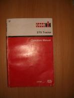 Gebruikershandleiding Case 275, Boeken, Ophalen of Verzenden, Gelezen, Tractor en Landbouw