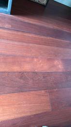 Jatoba vloer ongeveer 75 vierkante meter, Doe-het-zelf en Verbouw, Vloerdelen en Plavuizen, Gebruikt, Ophalen of Verzenden, 10 m² of meer