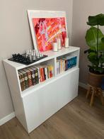 IKEA BESTÅ Base: 120x42x64 cm Top: 120x38x40 cm, Huis en Inrichting, Kasten | Boekenkasten, Ophalen, Kunststof, Gebruikt, 100 tot 150 cm