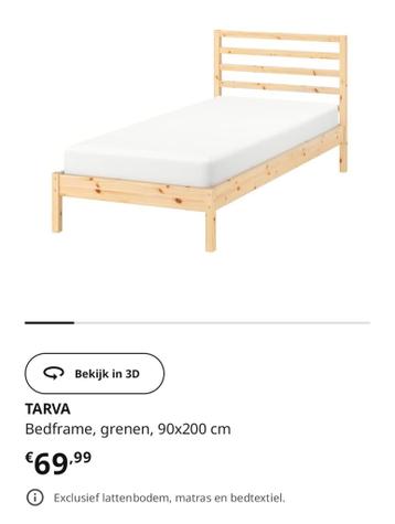 IKEA TARVA bedframe 90x200cm - afbeelding 8
