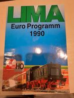 Lima Euro Programma 1990 Catalogus, Gebruikt, Gelijkstroom of Wisselstroom, Lima, Boek, Tijdschrift of Catalogus