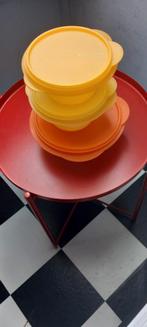 Tupperware mini-max set, Huis en Inrichting, Keuken | Tupperware, Ophalen of Verzenden, Zo goed als nieuw, Geel, Overige typen