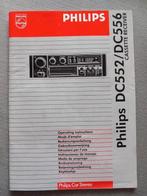 Handleiding Philips Car Stereo DC552 / DC556, Gebruikt, Ophalen of Verzenden