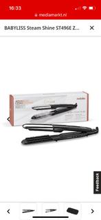 Babyliss Stijltang dmv stoom, Ophalen of Verzenden, Nieuw, Krultang of Stijltang