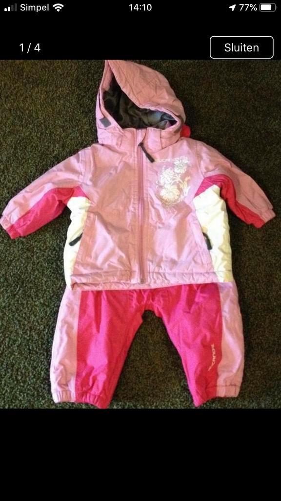 Skipak Rucanor mt 74, Kinderen en Baby's, Babykleding | Maat 74, Gebruikt, Meisje, Overige typen, Ophalen of Verzenden