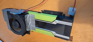 NVIDIA Tesla GPU (met custom koeling) ai/rendering beschikbaar voor biedingen