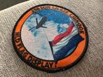 Patch RNLAF 298 SQN NLD Flag Display, Ophalen of Verzenden, Luchtmacht, Nederland, Embleem of Badge