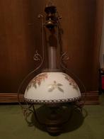 Antieke hanglamp met bloemmotief, Antiek en Kunst, Ophalen