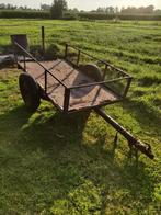 Aanhanger, kar, enkel asser voor hobby, Ophalen, Grondbewerking