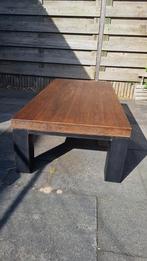 Massief Eiken Salontafel, Huis en Inrichting, Tafels | Salontafels, Ophalen, Gebruikt, 100 tot 150 cm, Eikenhout