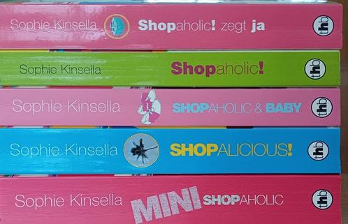 Sophie Kinsella - 5x Shopaholic, Boeken, Chicklit, Zo goed als nieuw, Ophalen of Verzenden