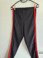 Zwarte legging met rode bies van Seven Sisters  Maat 38, Kleding | Dames, Broeken en Pantalons, Lang, Seven Sisters, Maat 38/40 (M)