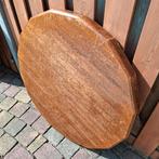 eiken tafelblad massief meubelhout timmerhout, Ophalen, Gebruikt, Rechthoekig, 200 cm of meer