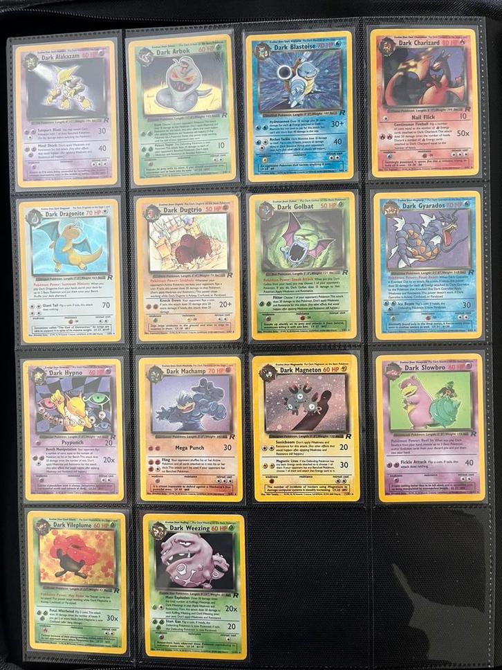 Pokemon team Rocket set., Hobby en Vrije tijd, Verzamelkaartspellen | Pokémon, Zo goed als nieuw, Meerdere kaarten, Ophalen of Verzenden