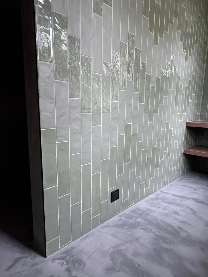 Luxe wandtegels Vive Esmeralda, Doe-het-zelf en Verbouw, Tegels, Nieuw, Wandtegels, Keramiek, 20 tot 40 cm, Minder dan 20 cm, Minder dan 5 m²