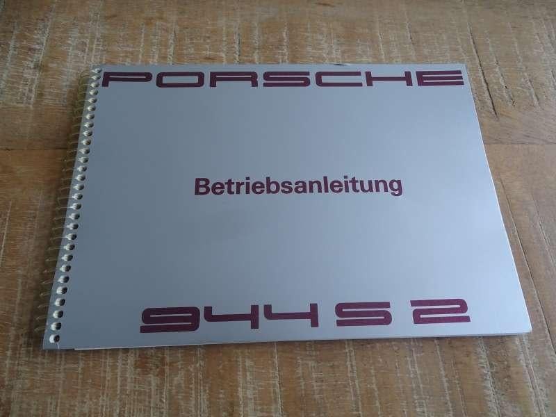 Porsche 944-S2 - Handleiding - Betriebsanleitung - Duits, Auto diversen, Handleidingen en Instructieboekjes, Verzenden