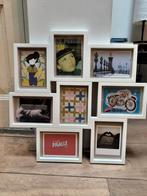 Fotolijst inclusief 8 kaarten / uit AirBnb Parijs, Ophalen, Kunststof, Gebruikt, 50 tot 75 cm