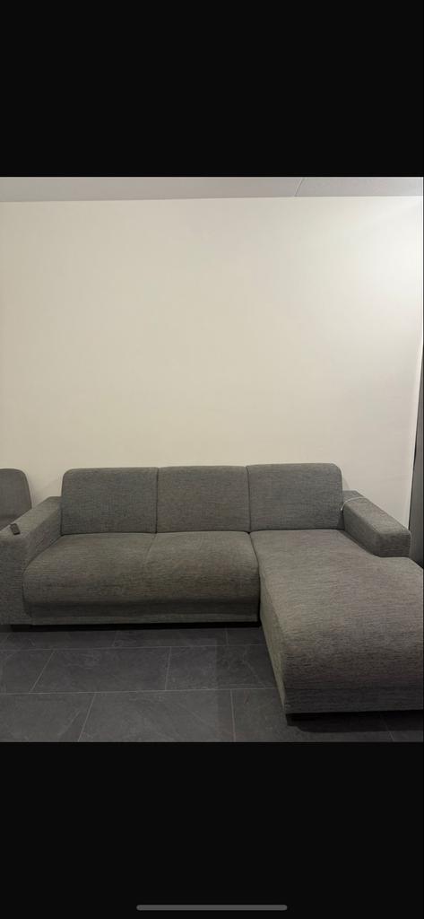 IKEA VIMLE 3-zitsbank met chaise longue – Gunnared grijs, Huis en Inrichting, Banken | Bankstellen, Zo goed als nieuw, Hoekbank