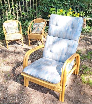 Rotan fauteuil  beschikbaar voor biedingen